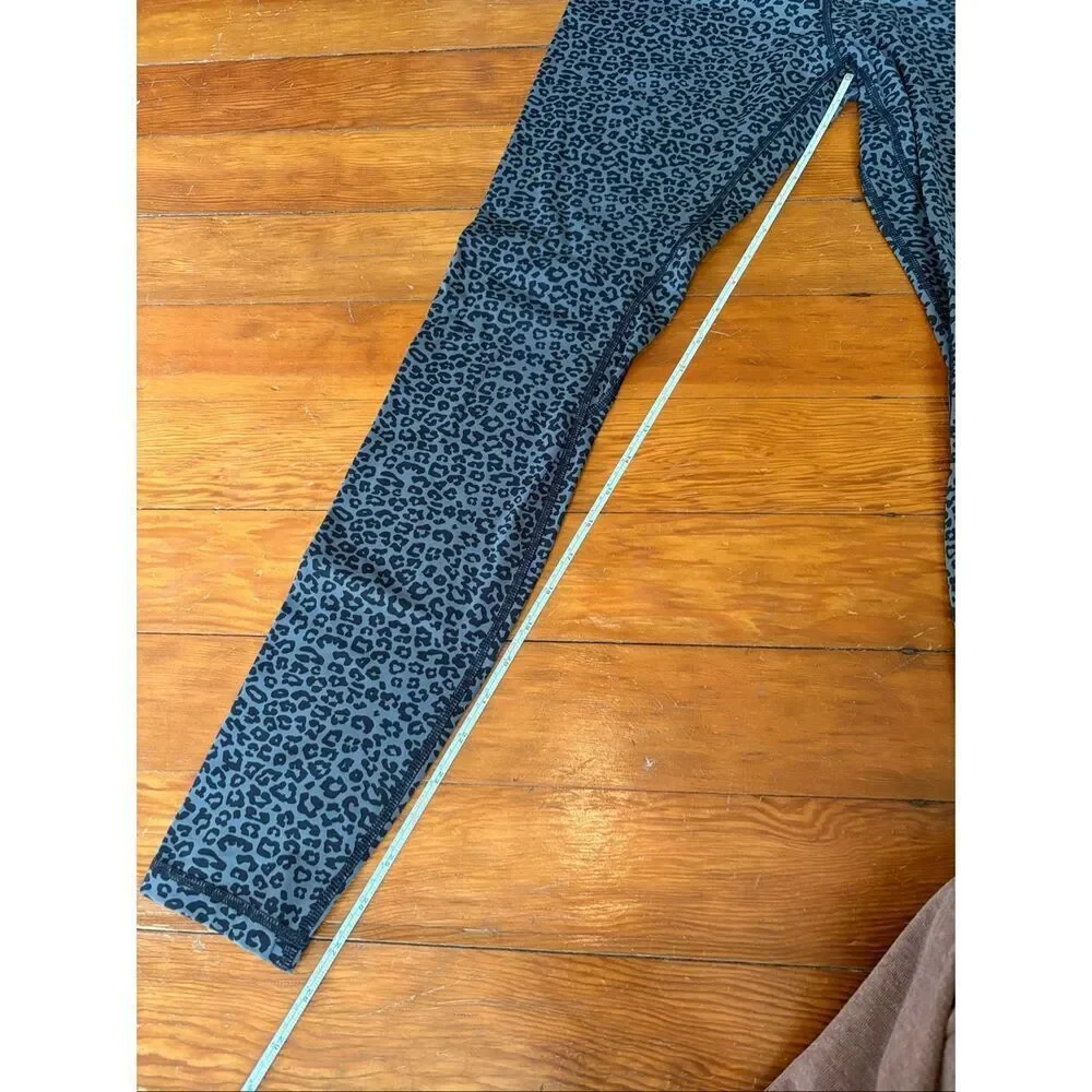 CRZ Yoga Cheetah Black and Gray Leggings - Picture 8 of 8